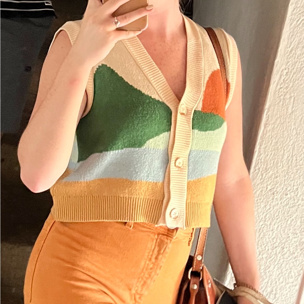 Landscape Sweater Vest